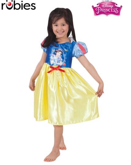 Rubies Disney Princess Snow White Costume Ages:4-6 Years Height (95cm To 125cm)