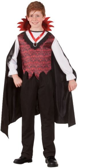 Vampire Tween Costume Size Large 9-12 Years