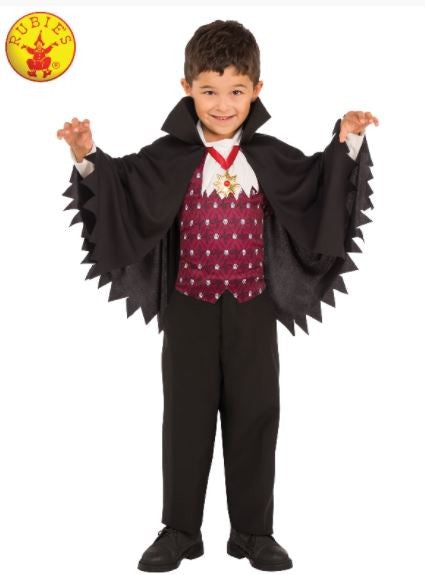 Little Vampire Costume Size 3-5 Years