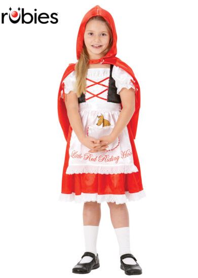 Rubies Little Red Riding Hood Costume Ages:3-5 Years Height(95cm-120cm)
