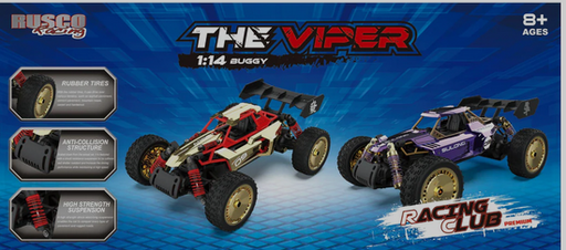 Rusco Racing 1/14 Sc The Viper Buggies Rc Assorted