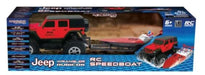 Rusco Racing 1/16 Sc Jeep Wrangler & Ocean Crushher Rc Boat Asst