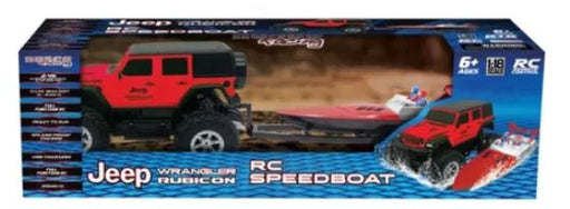 Rusco Racing 1/16 Sc Jeep Wrangler & Ocean Crushher Rc Boat Asst