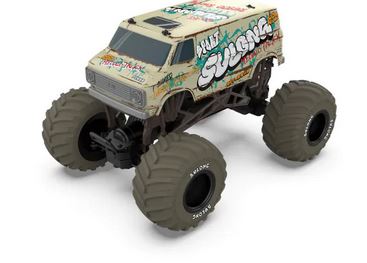 Rusco Racing Mega Big Foot 10 Sc 2.4ghz Off Road Rc Ages:8+