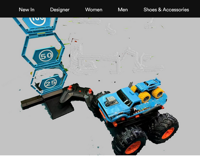 Rusco 1:14 Slingshot Monster Truck With Targets