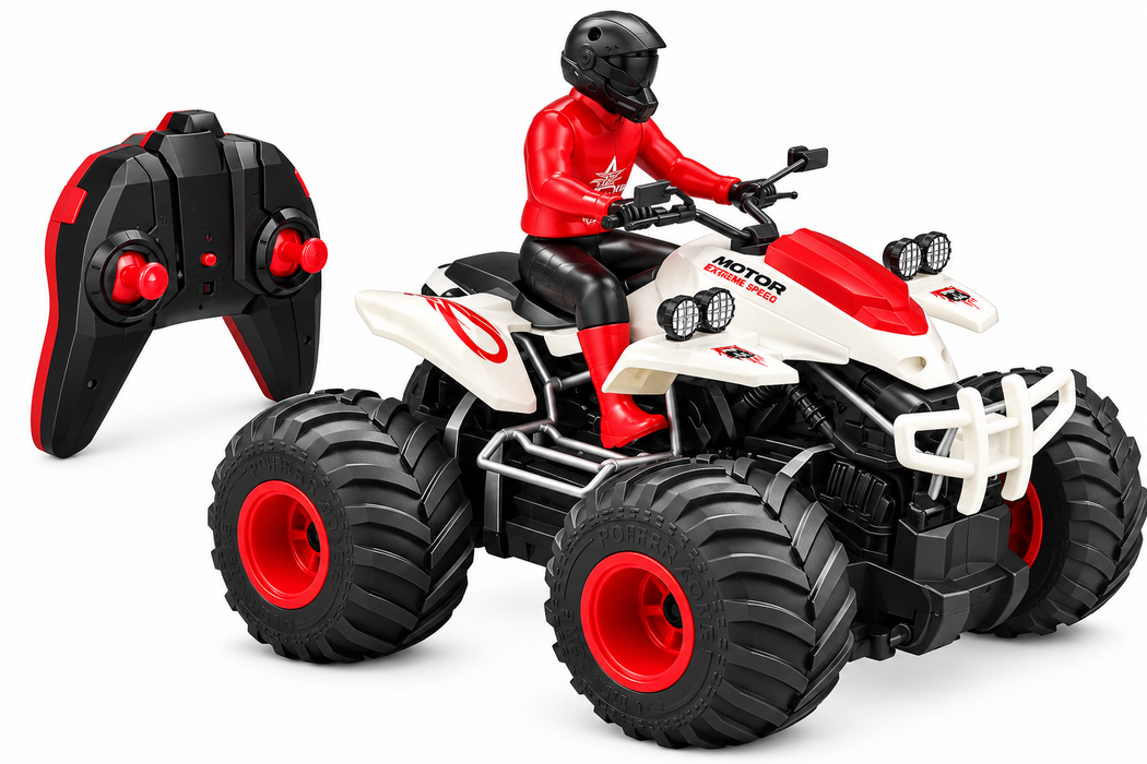 Rusco 1:10 Dirt Maxx Quad Bike With Smoke