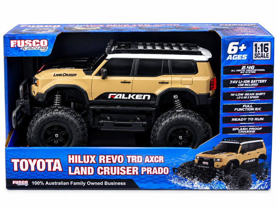 Rusco 1:16 Toyota Series - Hilux Revo Trd Axcr - Land Cruiser Prado