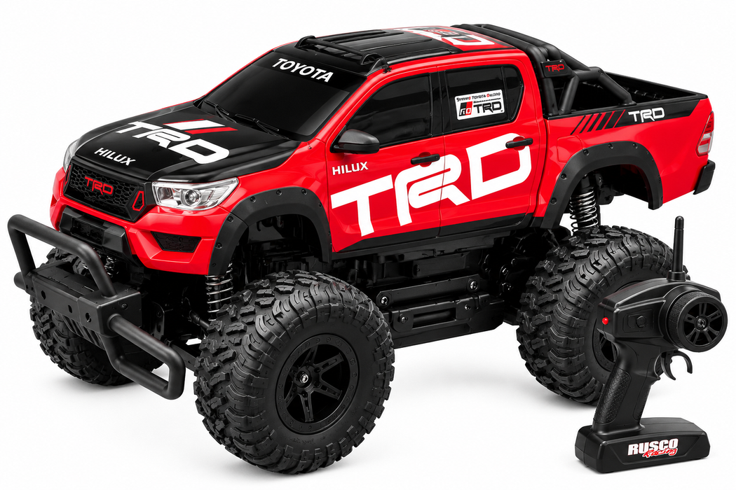 Rusco 1:16 Toyota Series - Hilux Revo Trd Axcr - Land Cruiser Prado