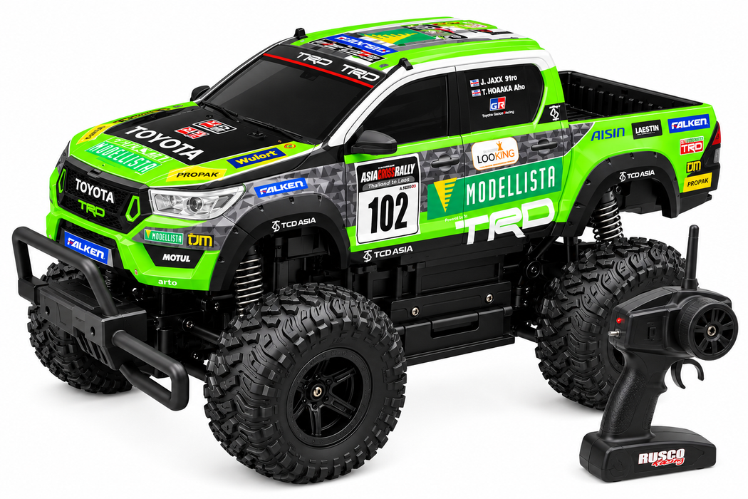 Rusco 1:16 Toyota Series - Hilux Revo Trd Axcr - Land Cruiser Prado