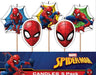 Party Candles Spiderman 5 Pack