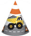 Party Hat Construction Design 8 Pc Pack