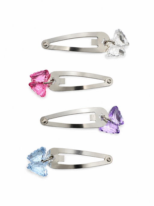 Just 4 You Butterfly Drop Clip 4pk
