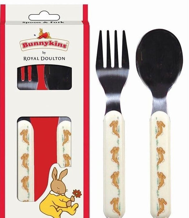 Bunnykins Spoon & Fork Set
