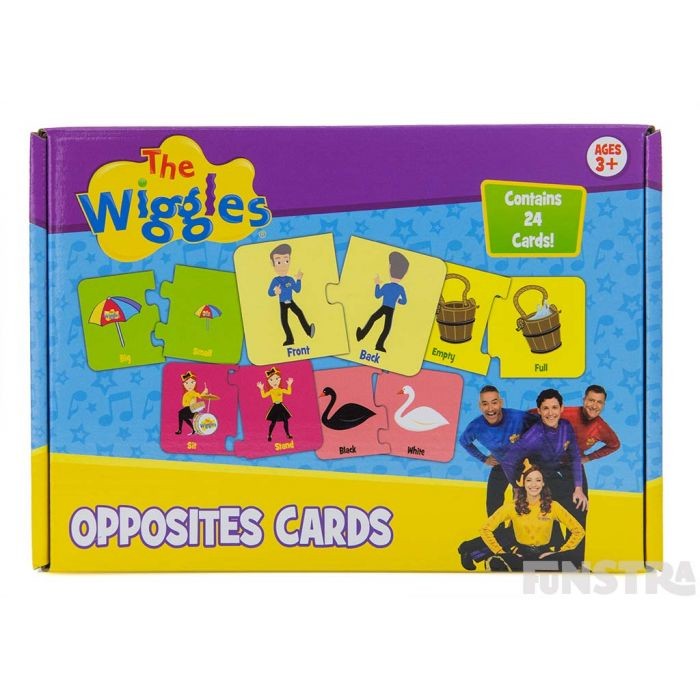 Wiggles Opposites Card Game Ages:3+