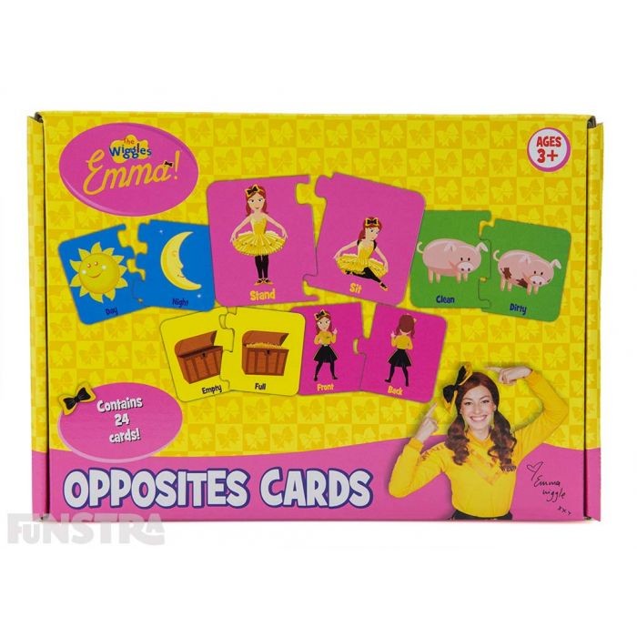 Wiggles Emma Opposites Card Game Ages:3+