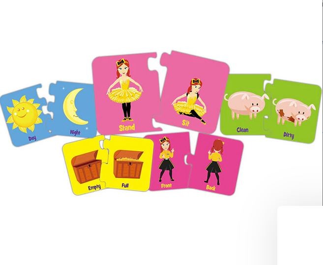 Wiggles Emma Opposites Card Game Ages:3+