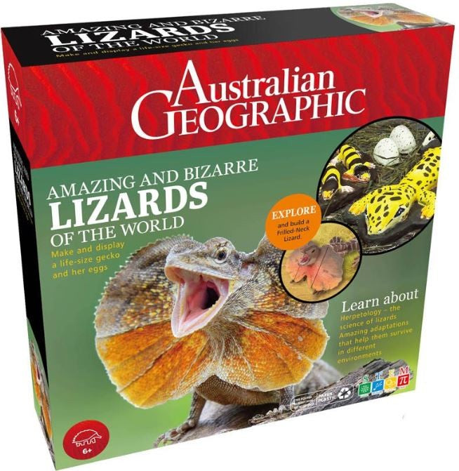 Australian Geographic Amazing & Bizarre Lizards Of The World