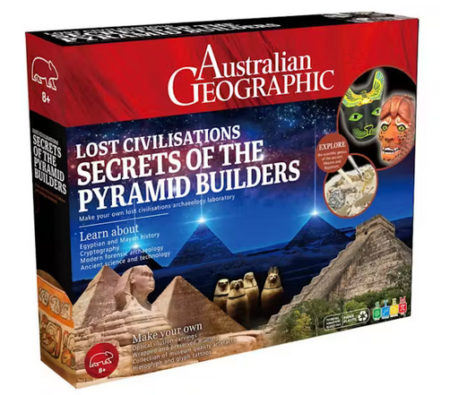 Australian Geographic Lost Civilisation Secrets Of The Pyramid Bld S.t.e.m