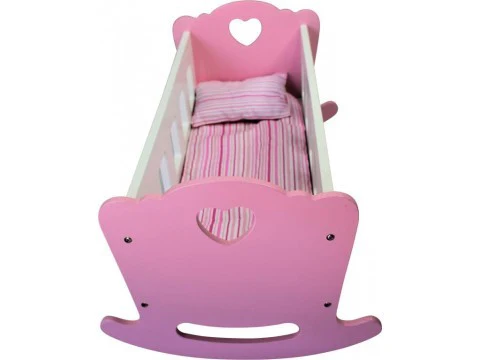 Sally Fay Wooden Dolls Cradle