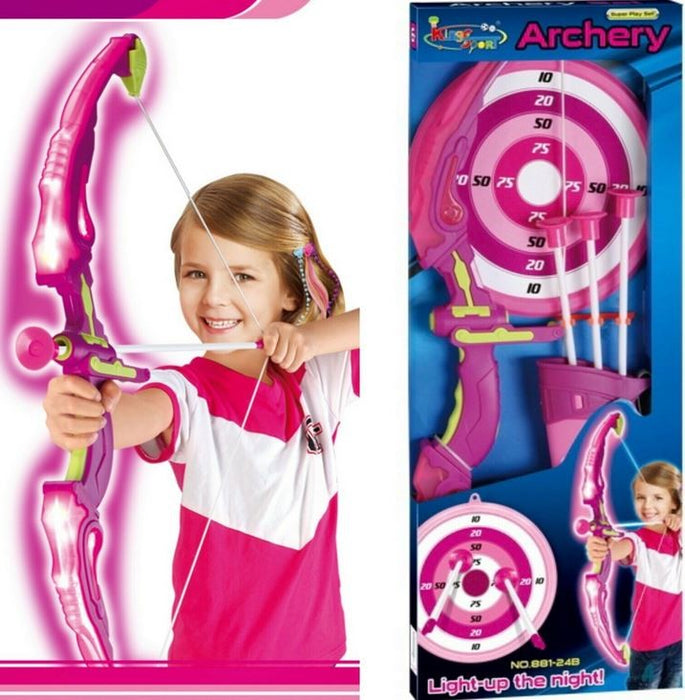 King Sport Archery Light Up The Night Set Pink
