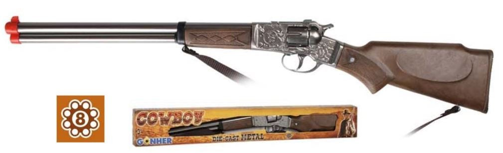 Cowboy Spinning Barrel Cap Riffle 8 Shot