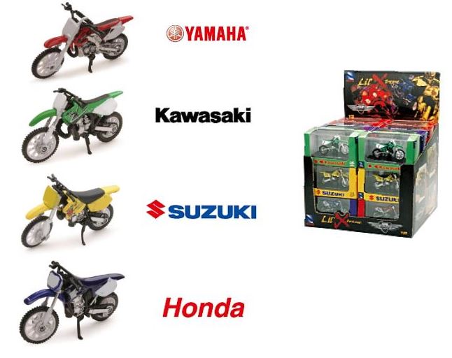 Lil Dirt Bike Motor Bikes 1.32 Scale Die Cast