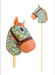 Flower Garden Hobby Horse