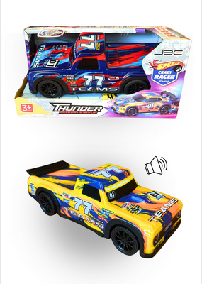 Thunder Crazy Racer With Lights And Sound