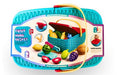 Puicnic Basket With 15 Pieces Plastic Fruit