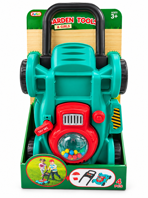 Green Grass Lawn Mower & Garden Helmet