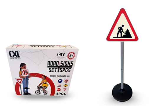 Cxl Road Signs Set 5pcs