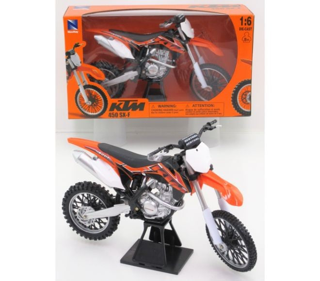 Ktm 1/6 Sc Moto Dirt Bike Die-cast