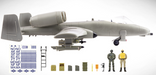 Wolr Peace Keepers A-10a Thunderbolt 11 Aircraft With Figures And Accessories