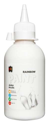 Rainbow Paint 250ml White Paint