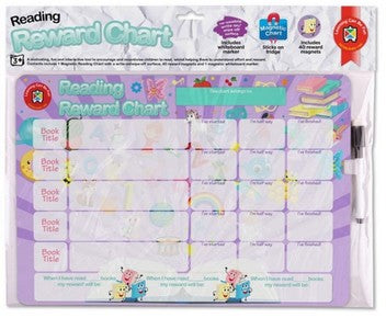 Reading Magnetic Lilac Rewards Chart