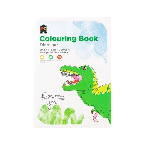 Dinosaur 20 Page Colouring Book