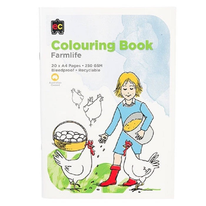Colouring Book Farm Life 20 Page