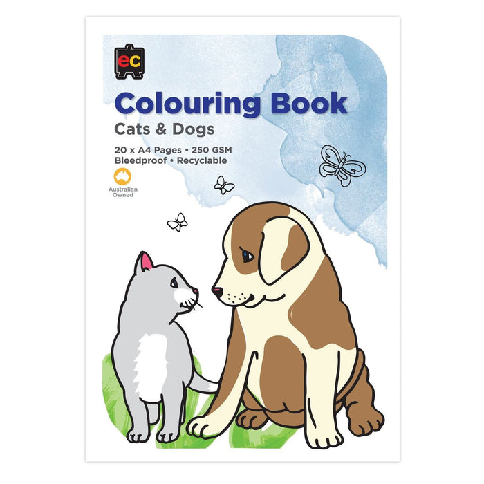 Colouring Books Cats & Dogs
