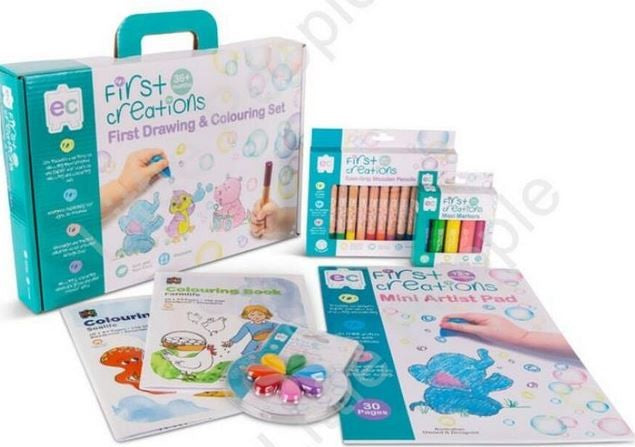First Creations Drawing & Colouring Set Ages: 36months+