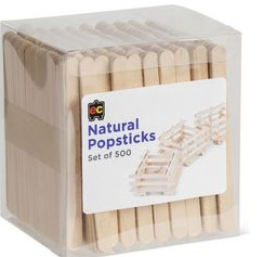 Popsticks Wooden Craft Pack 500