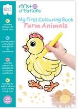 First Creations My First Farm Animals Colouring Book