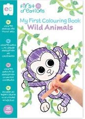 My First Creations Wild Animals Colouring Book