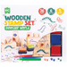 Ec Wooden Stamp Set 47 Pc - Dinosaurs