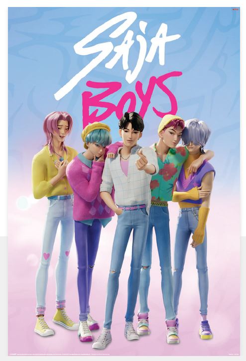 Kpop Demon Hunters - Saja Boys - Reg Poster