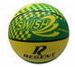 Regent Swish Size 5 Green/yellow Rubber Basketball