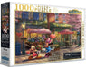 Disney Mickey & Minnie Sweetheart  Sidewalk Cafe 1000 Pc Puzzle