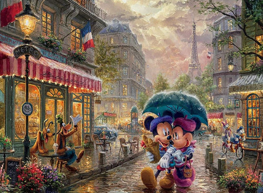 Disney Mickey & Minnie In Paris 1000 Pc Puzzle