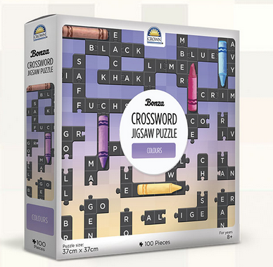 Bonza Crossword 100 Piece Puzzle Assorted 