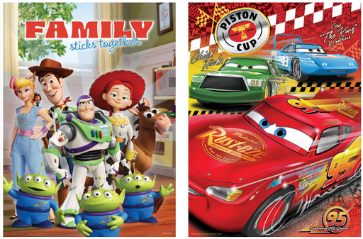 Disney Pixar Premium Series 2 X 150pc Puzzles
