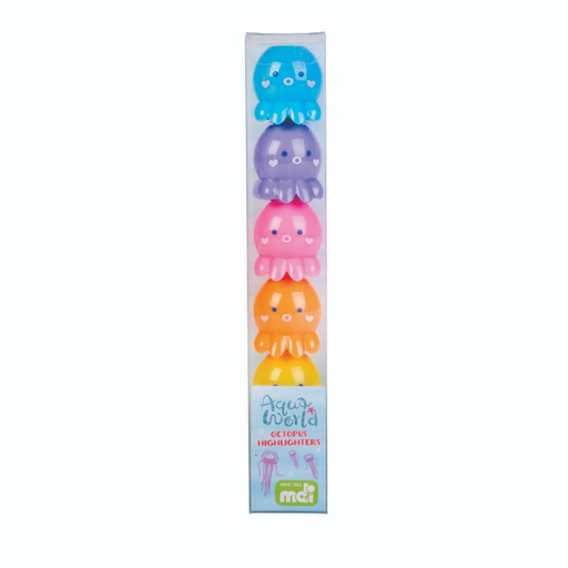 Aqua World Octopus Highlighters